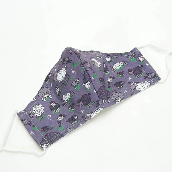 ECO CHIC PROTECTIVE MASK SHEEPS GREY