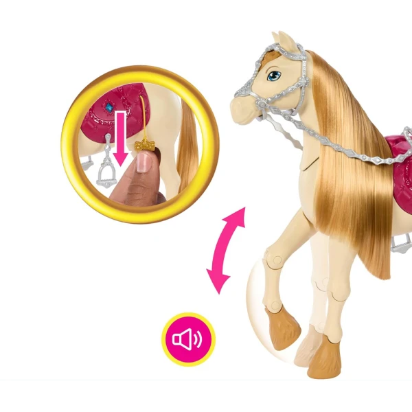 BARBIE MYSTERIES THE GREAT HORSE CHASE - DANCE AND SHOW HORSE