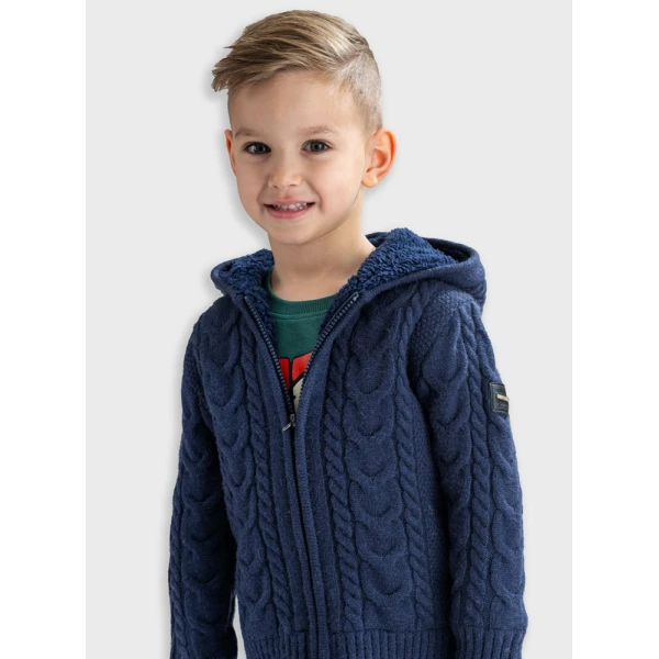 ENERGIERS CARDIGAN BOY BEBE NAVY BLUE