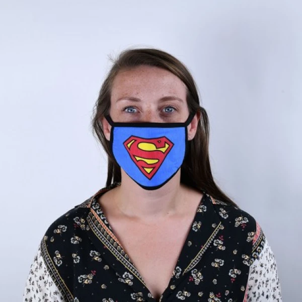 DC COMICS ΥΦΑΣΜΑΤΙΚΗ ΜΑΣΚΑ SUPERMAN 2 τεμ.