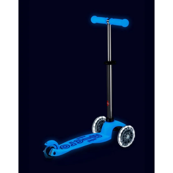 MINI MICRO 3ΤΡΟΧΟ ΠΑΤΙΝΙ DELUXE GLOW LED - ARCTIC BLUE