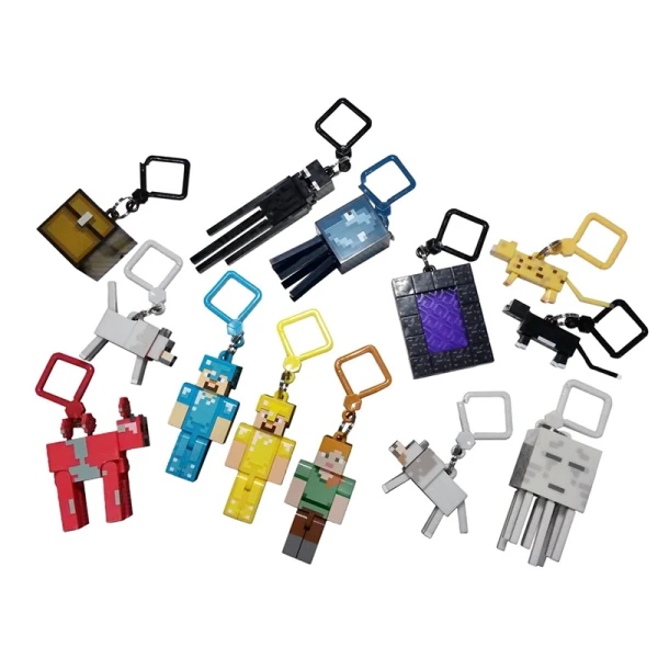 BAG WITH KEYCHAIN MINECRAFT SERIES 2