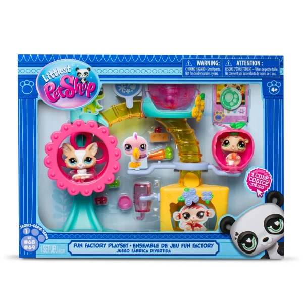 LITTLEST PETSHOP ΣΕΤ ΠΑΙΧΝΙΔΙΟΥ ΠΑΡΚΟ ΔΙΑΣΚΕΔΑΣΗΣ