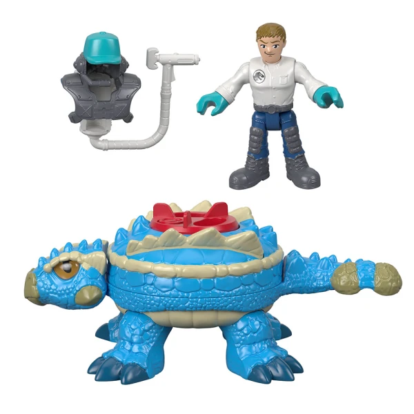 IMAGINEXT JURASSIC WORLD DINOSAUR AND FIGURE - 4 DESIGNS