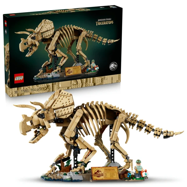 LEGO® JURASSIC WORLD ΑΠΟΛΙΘΩΜΑΤΑ ΔΕΙΝΟΣΑΥΡΩΝ ΤΡΙΚΕΡΑΤΟΨ