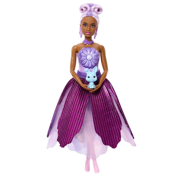 BARBIE PETAL POP ΚΟΥΚΛΑ ΜΩΒ ΜΑΡΓΑΡΙΤΑ