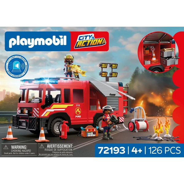 PLAYMOBIL CITY ACTION ΠΥΡΟΣΒΕΣΤΙΚΟ ΟΧΗΜΑ ΔΙΑΣΩΣΗΣ
