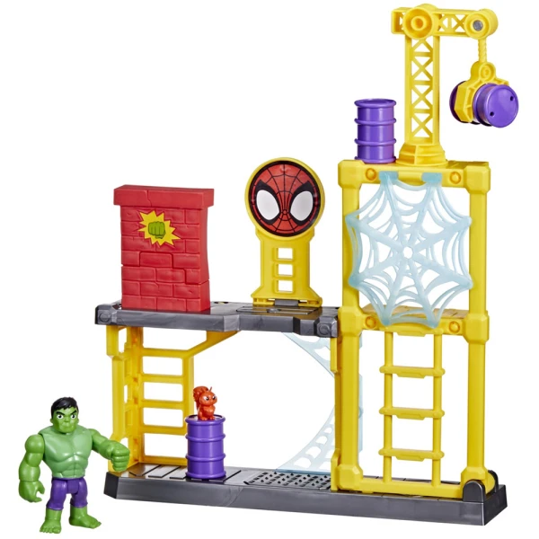 SPIDERMAN SAF HULK DECONSTRUCTION PLAYSET