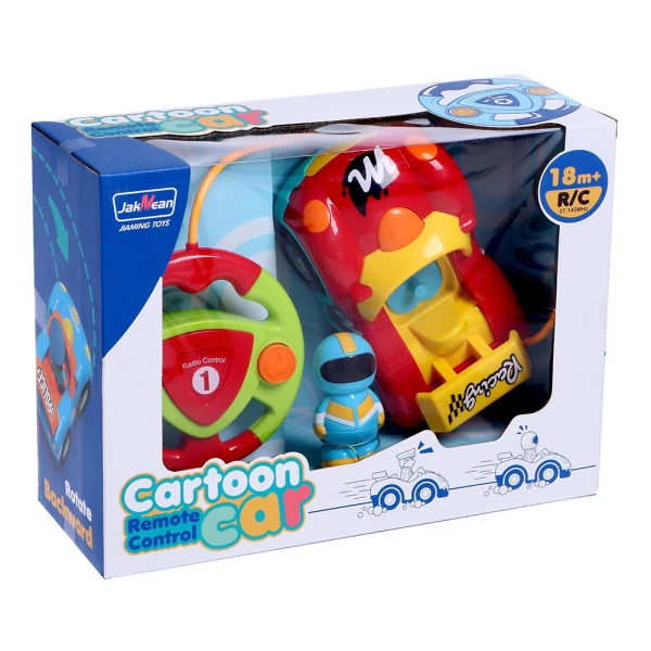 BABY REMOTE CONTROL CAR RED 27MHz