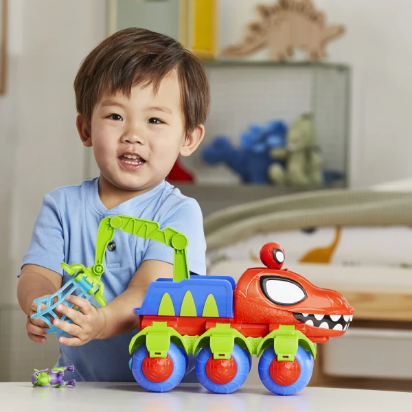 SPIDEY AND HIS AMAZING FRIENDS DINO WEBS TEAM VEHICLE