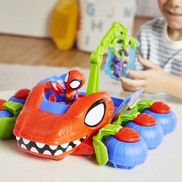 SPIDEY AND HIS AMAZING FRIENDS DINO WEBS TEAM VEHICLE