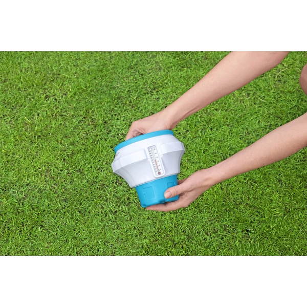 BESTWAY FLOWCLEAR ΧΗΜΙΚΟ FLOATER ΠΙΣΙΝΑΣ ΜΕ ΠΡΟΣΤΑΤΕΥΤΙΚΟ ΓΑΝΤΙ CHEMGUARD