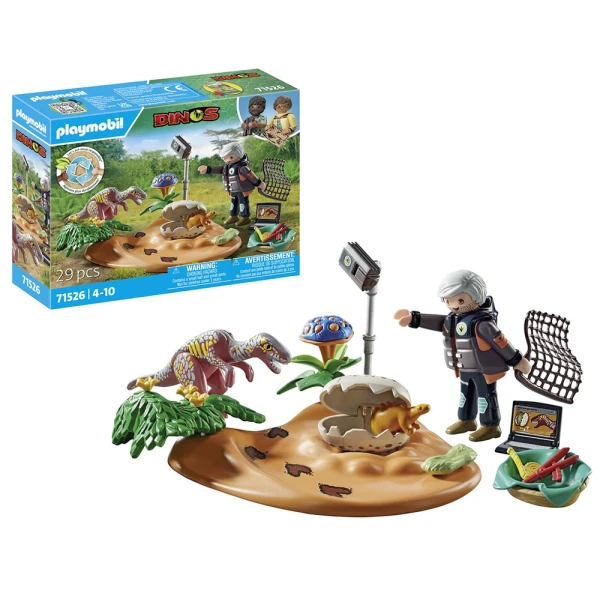 PLAYMOBIL DINOS ΦΩΛΙΑ ΣΤΕΓΟΣΑΥΡΟΥ ΚΑΙ ΚΛΕΦΤΗΣ ΑΥΓΩΝ