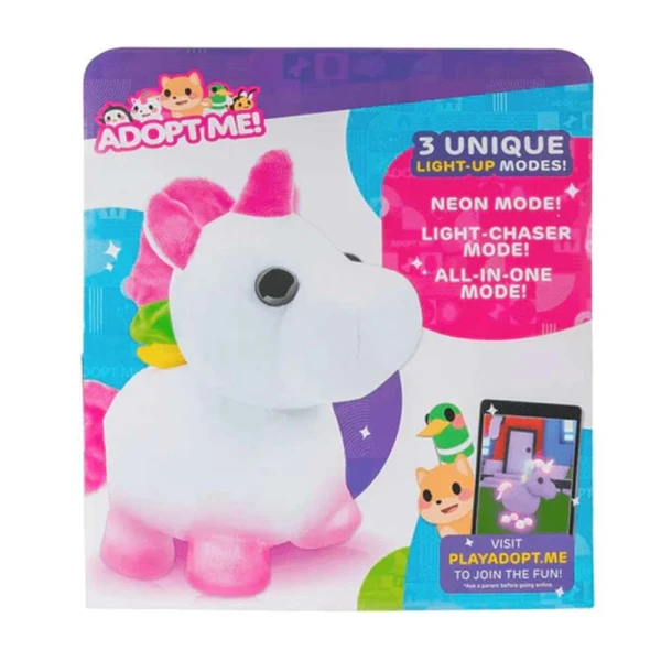 ADOPT ME PLUSH 30 cm UNICORN WITH LIGHT