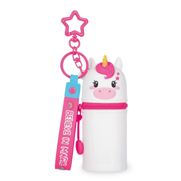 LEGAMI MINI KAWAII COIN PURSE WITH KEY RING - UNICORN