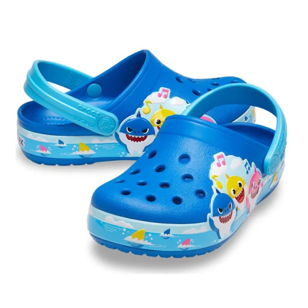 CROCS CROCSFL BABY SHARK BAND CLOG T BRIGHT COBALT