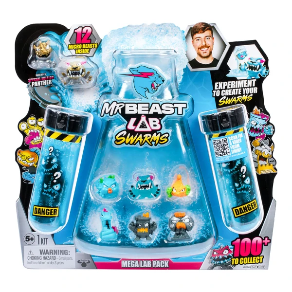 MR. BEAST LAB 12 ΦΙΓΟΥΡΕΣ SWARMS MEGA LAB PACK