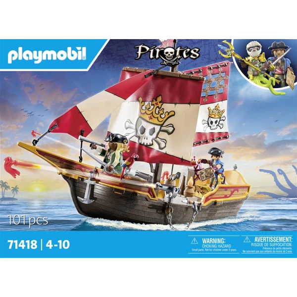 PLAYMOBIL PIRATES PIRATE SHIP
