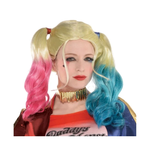 CARNIVAL WIG HARLEY QUINN 
