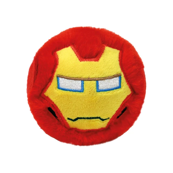 TY FLUFFY BALL BEANIE BOUNCERS MARVEL IRON MAN