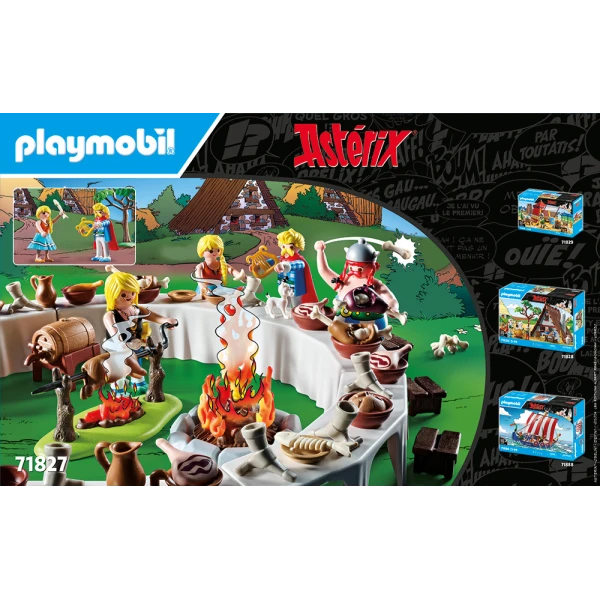 PLAYMOBIL ASTERIX ΤΟ ΣΥΜΠΟΣΙΟ ΤΟΥ ΧΩΡΙΟΥ ΤΩΝ ΓΑΛΑΤΩΝ