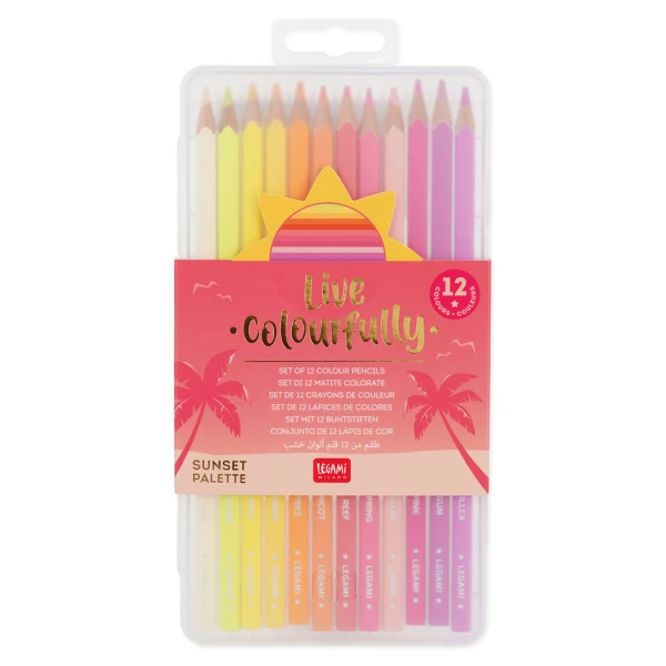 LEGAMI SET 12 COLOURS LIVE COLOURFULLY - MAGENTA