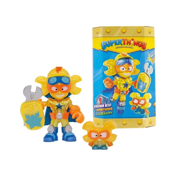 SUPERTHINGS RESCUE FORCE FIGURE WITH KAZOOM KID FOR AGES 4+