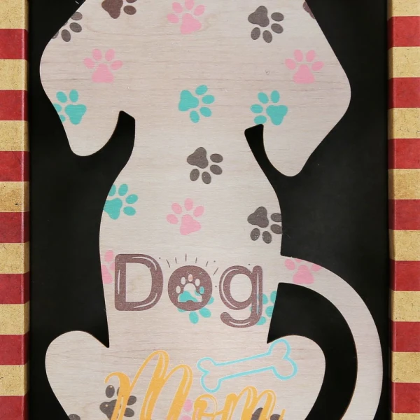 SYNCHRONIA HANDMADE CANDLE 30 cm FRAME MY PET - DOG MOM