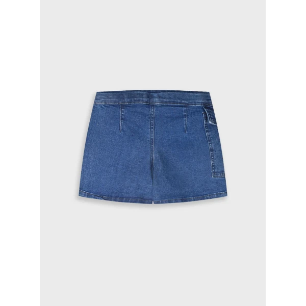 ENERGIERS SKIRT GIRL DARK BLUE DENIM