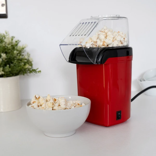THE SOURCE POPCORN MAKER RED/BLACK