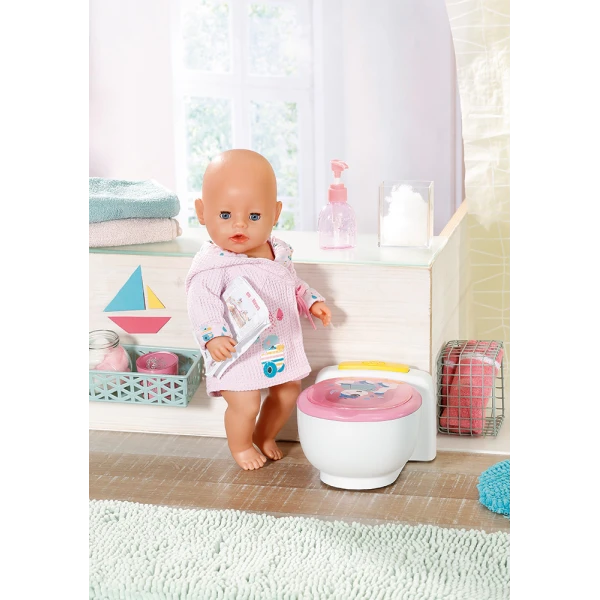 ZAPF CREATION BABY BORN ΤΟΥΑΛΕΤΑ POO POO