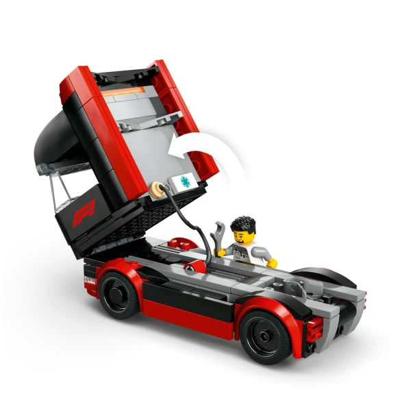 LEGO® CITY F1® TRUCK WITH RB20 & AMR24 F1® CARS