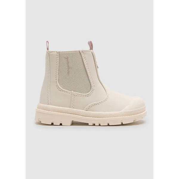 MAYORAL BOOTS CHELSEA TRACTOR IVORY