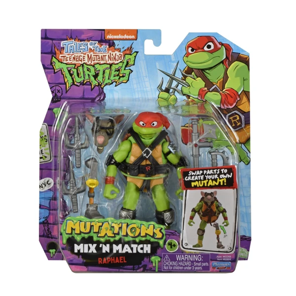 TMNT FIGURE 12 cm MIX & MATCH - RAPHAEL