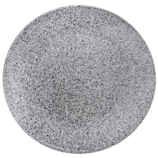  CERAMIC DINNER PLATE D 27 CM GREY
