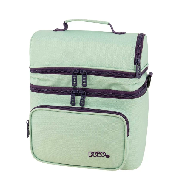 POLO 2025 ΤΣΑΝΤΑΚΙ ΦΑΓΗΤΟΥ DOUBLE COOLER ΜΕΝΤΑ/ΜΕΛΙΤΖΑΝΙ