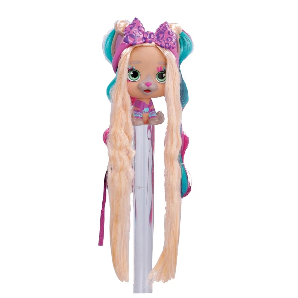 VIP PETS SERIES 3 BOW POWER COLLECTIBLE DOLL WITH EXTRA LONG HAIR - 6 DESIGNS