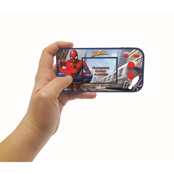 LEXIBOOK ΦΟΡΗΤΗ ΗΛΕΚΤΡΟΝΙΚΗ ΚΟΝΣΟΛΑ ΧΕΙΡΟΣ SPIDERMAN-150 ΠΑΙΧΝΙΔΙΑ