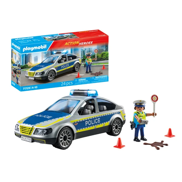 PLAYMOBIL ACTION HEROES POLICE PATROL CAR