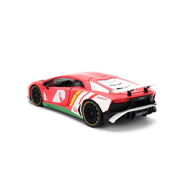 JADA SONIC KNUCKLES LAMBORGHINI AVENTADOR SV 1:24 