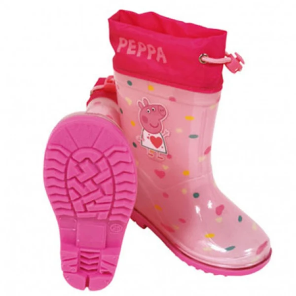 RAINBOOTS PEPPA PIG PVC/TEXTILE PINK
