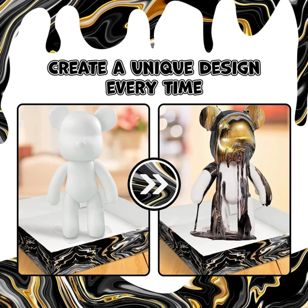 SPLAT PLANET CREATE KIT METAL MARBLE BEAR