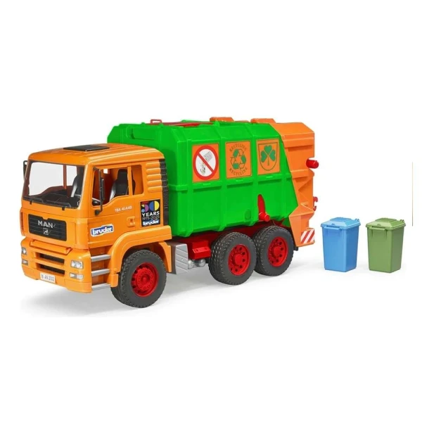 BRUDER GARBAGE TRUCK TGA ANNIVERSARY EDITION