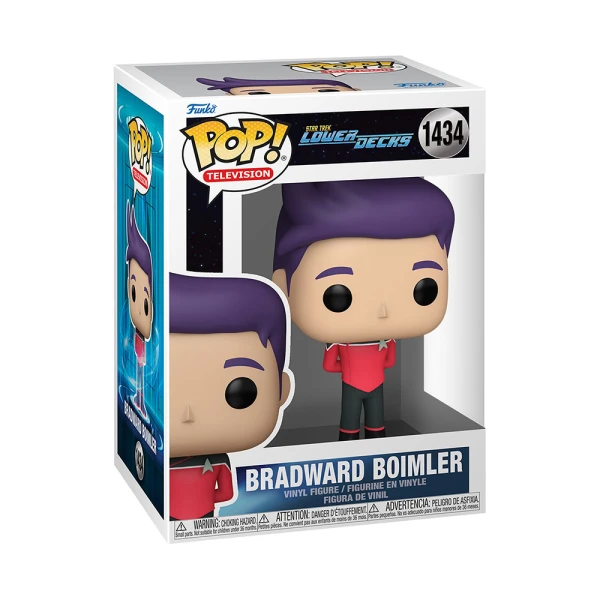 FUNKO POP! TELEVISION STAR TRECK LOWER DECKS ΦΙΓΟΥΡΑ ΒΙΝΥΛΙΟΥ BRADWARD 1434