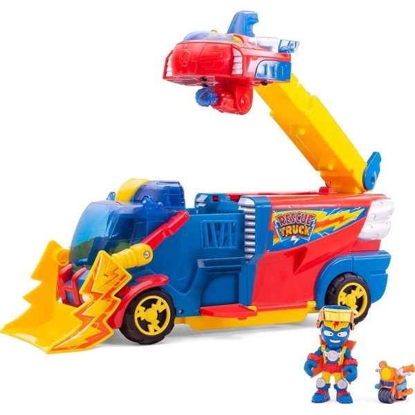 SUPERTHINGS VEHICLE WITH LIGHTS AND SOUNDS 2 IN 1 RESCUE TRUCK FORS AGES 3+