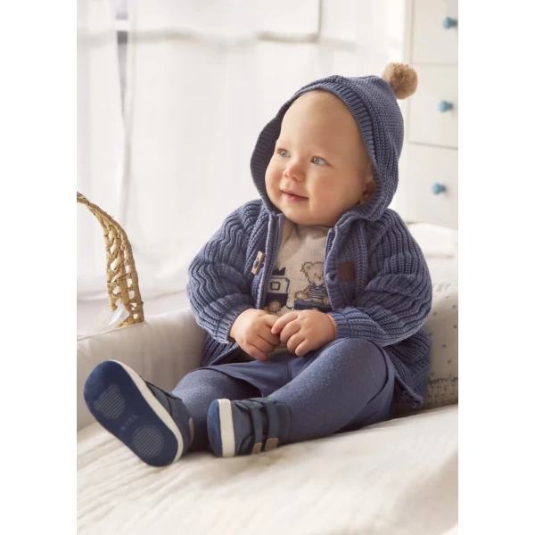 MAYORAL CARDIGAN KNITTED BLUE