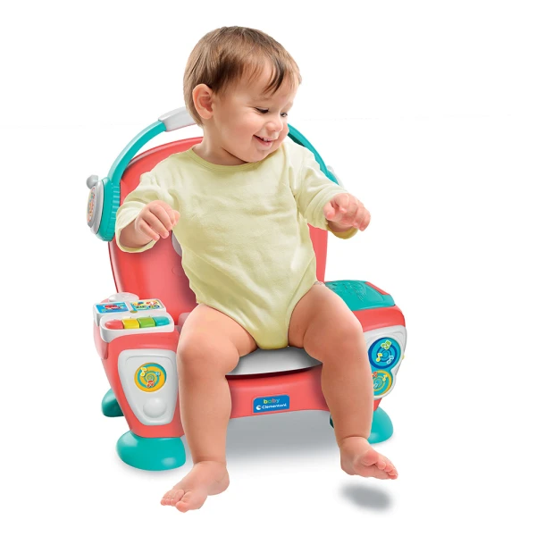 BABY CLEMENTONI ΒΡΕΦΙΚΟ ΠΑΙΧΝΙΔΙ ΕΚΠΑΙΔΕΥΤΙΚΗ ΠΟΛΥΘΡΟΝΑ ΓΙΑ 12+ ΜΗΝΩΝ ΜΙΛΑΕΙ ΕΛΛΗΝΙΚΑ
