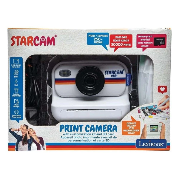 LEXIBOOK CAMERA STARCAM PRINT