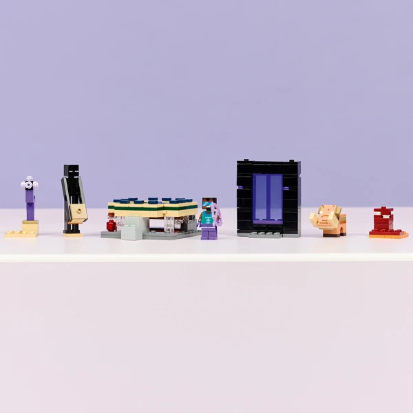 LEGO® MINECRAFT® NETHER & END PORTAL JOURNEY