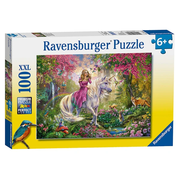 RAVENSBURGER XXL PUZZLE 100 pcs PRINCESS WITH HORSE